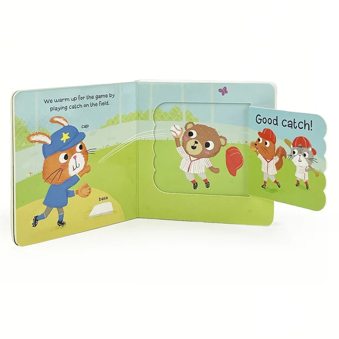 Let's Play Baseball Book - Greige Goods