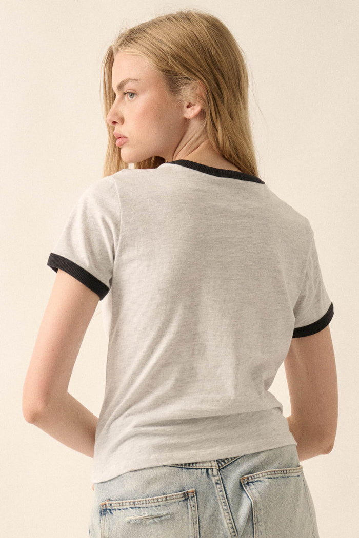 Liberty for All Vintage-Print Graphic Ringer Tee - ShopPromesa