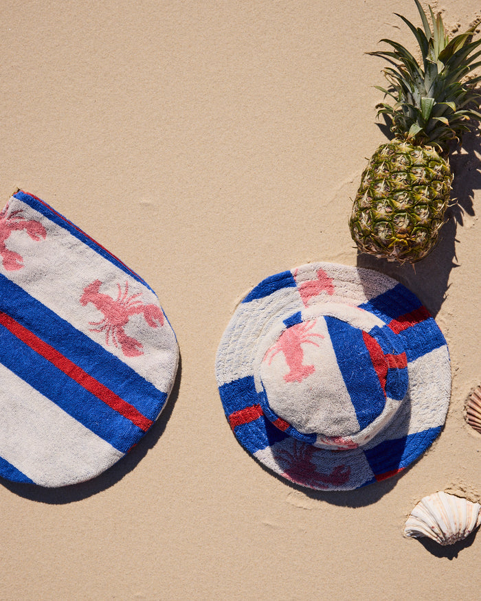 Lobster Fan Club Terry Beach Carry All Pouch