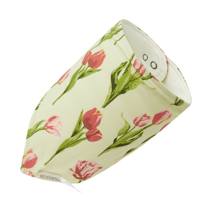 Luxe Stretch Kercheif Bib - Greige Goods