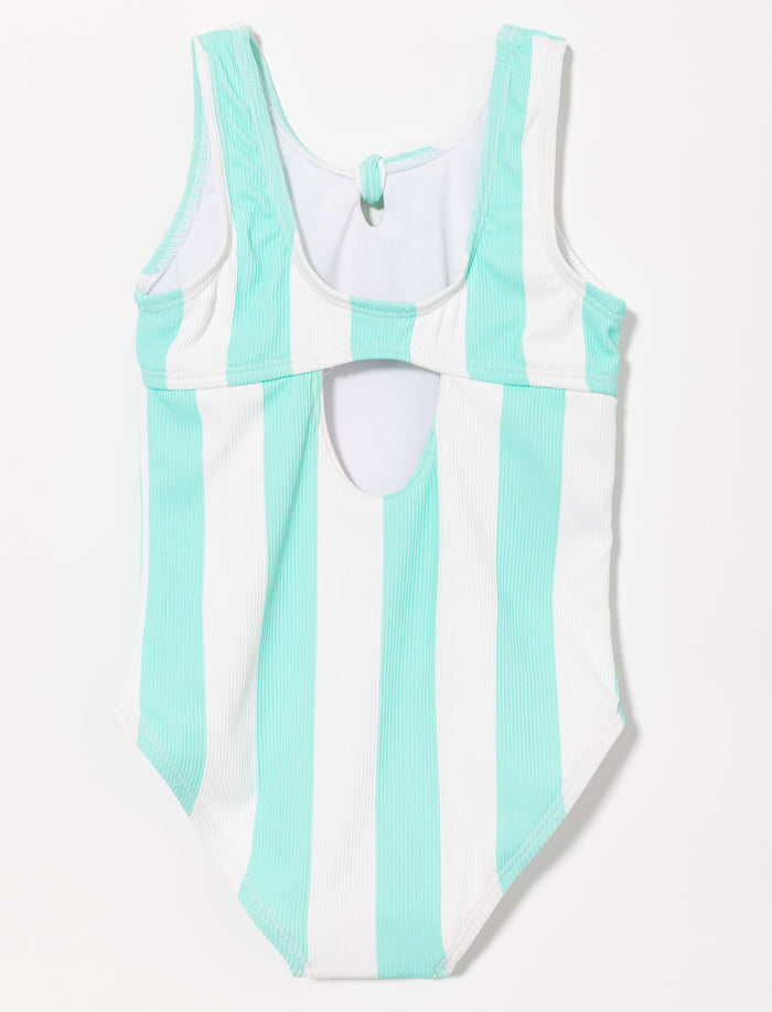 Maillot 1 pièce imprimé noué - petite fille