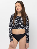 Maillot dermoprotecteur 2 pièces imprimé