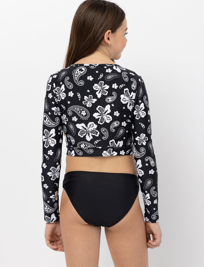 Maillot dermoprotecteur 2 pièces imprimé