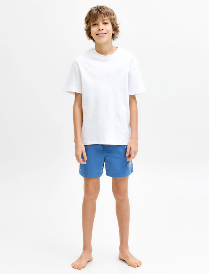 Maillot imprimé à taille élastique
