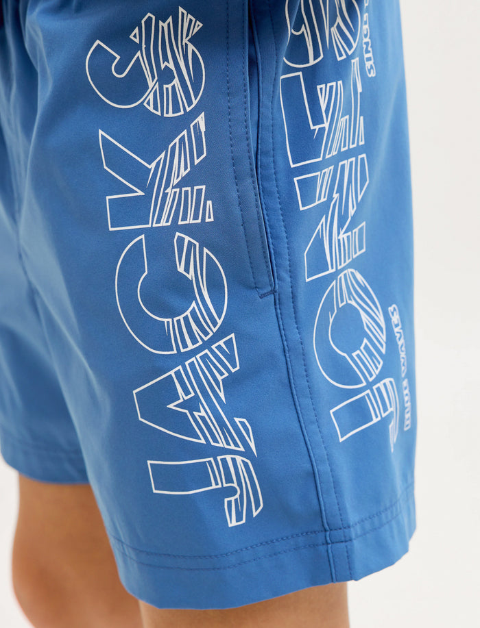 Maillot imprimé à taille élastique