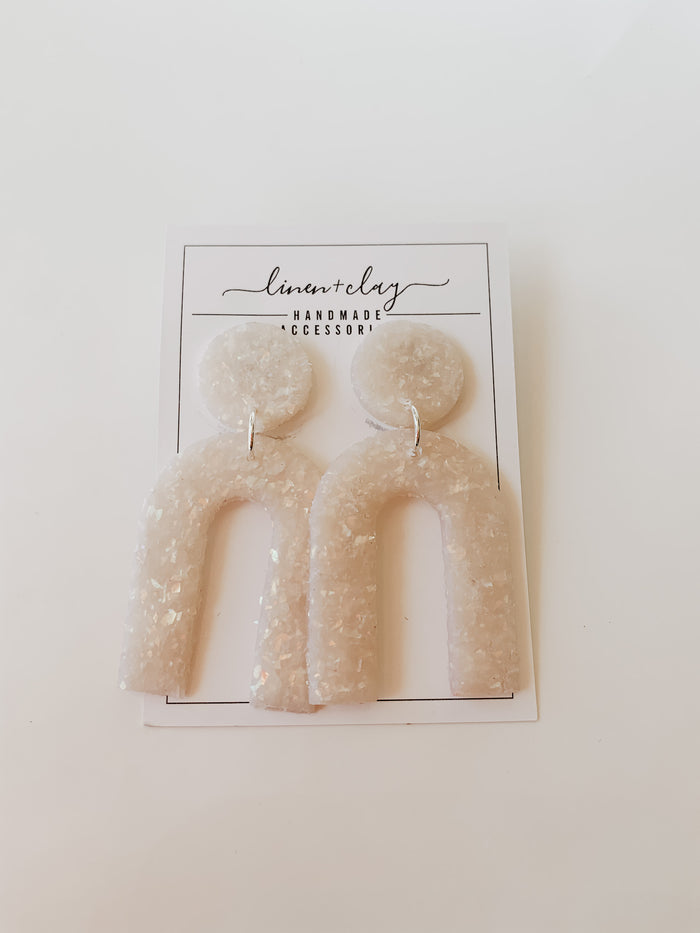 Marley Earrings - Greige Goods