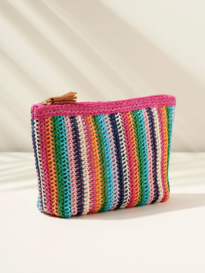 Maya Zip Pouch - Greige Goods