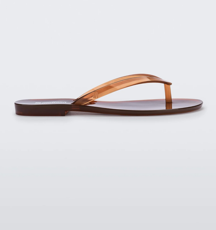 Melissa Harmonic Jelly Thong - Clear Brown