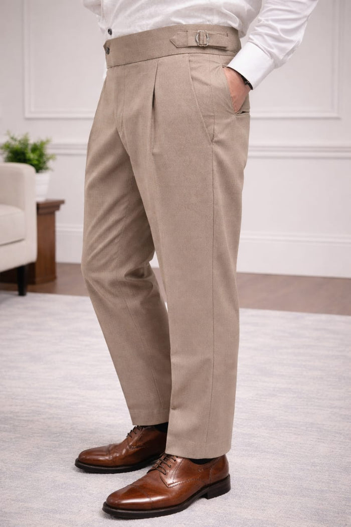 Men's Premium 4-Way Stretch Cotton Gurkha Pants