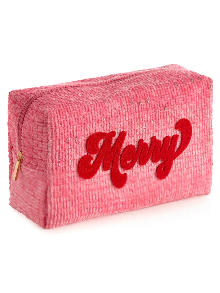 Merry Zip Pouch - Greige Goods
