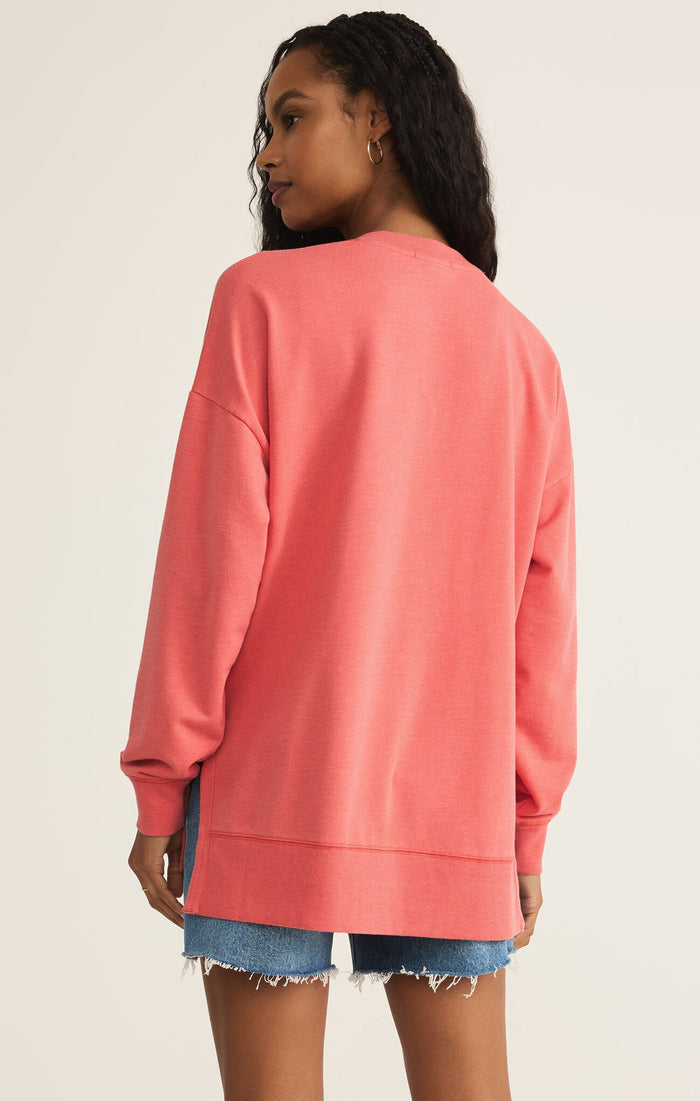 Modern V-Neck Weekender - Greige Goods