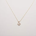 Mother of Pearl Quatrefoil Necklace - Greige Goods