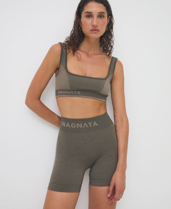 Nagnata Ballet Wool Mini Short - Grove