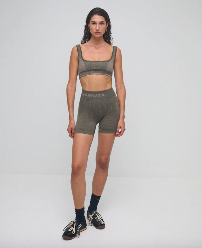Nagnata Ballet Wool Mini Short - Grove