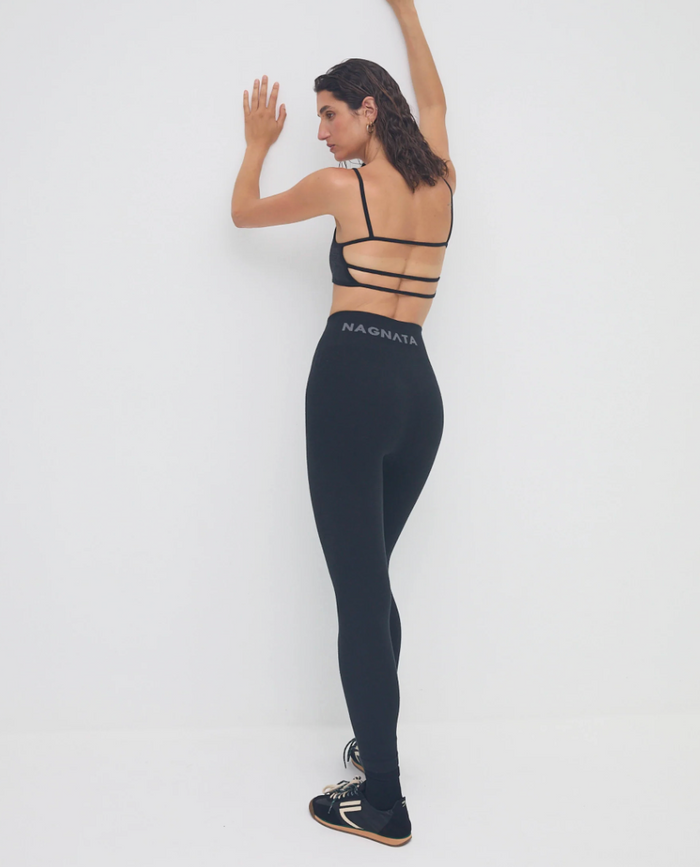 Nagnata Demi 7/8 Wool Legging - Black