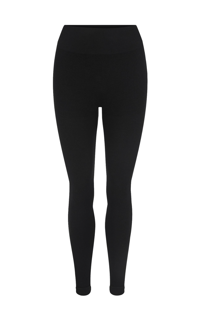 Nagnata Demi 7/8 Wool Legging - Black