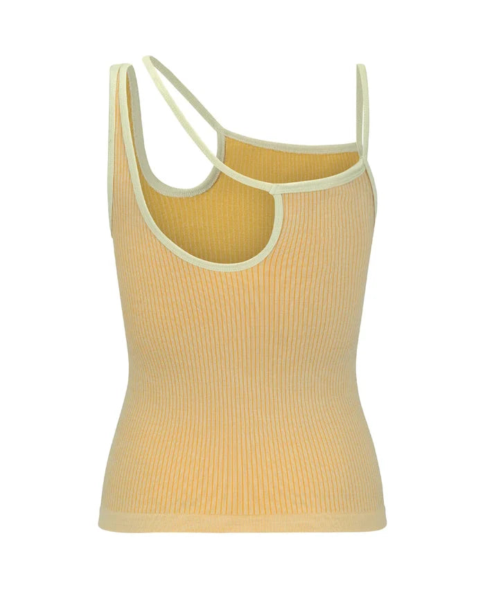 Nagnata Elliptic Tank - Pistachio/Marigold