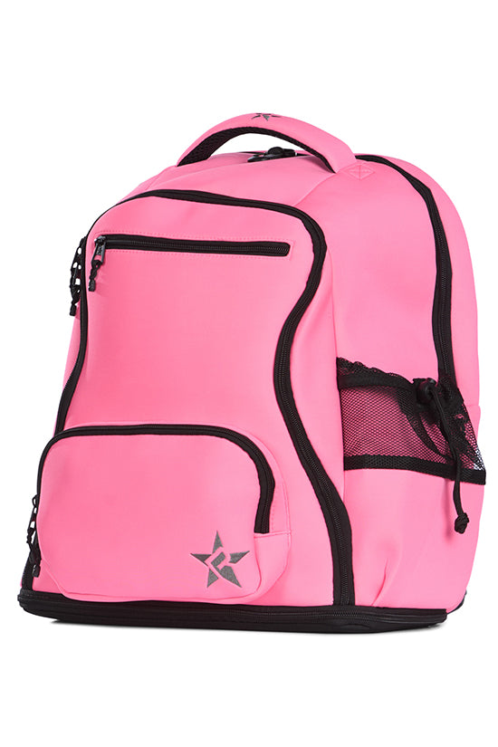 Neoprene in Pink Rebel Dream Bag Plus with Black Zipper