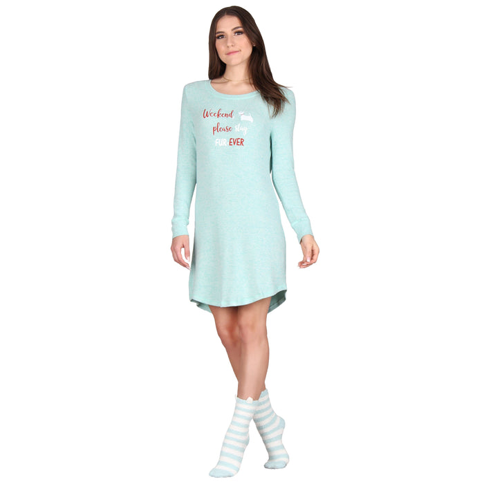 Heather Seafoam Green / S-M