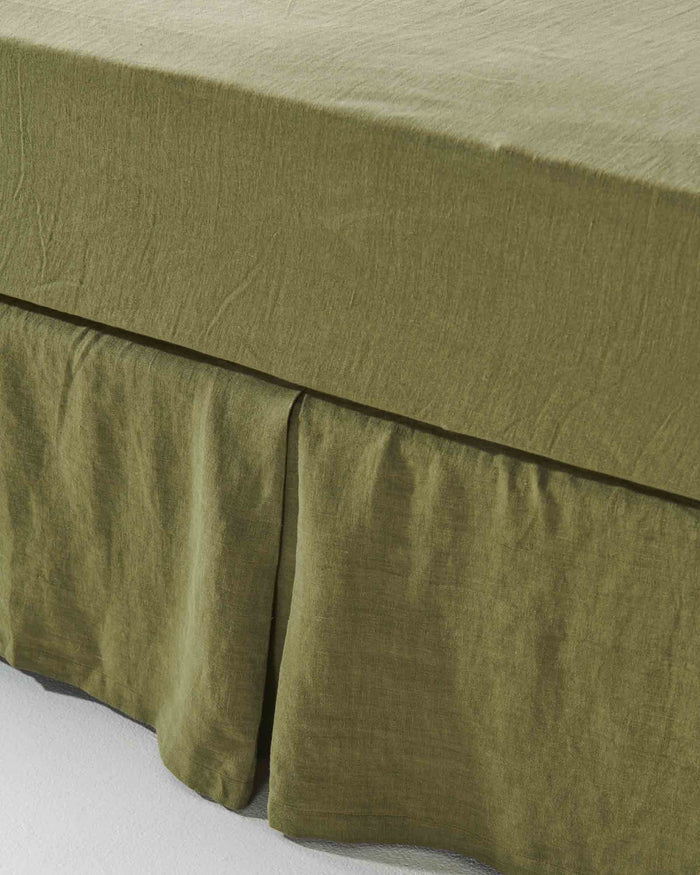 Olive Linen Valance (US)