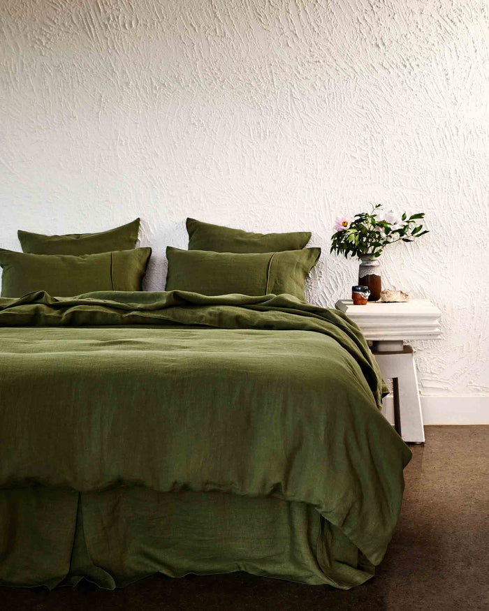 Olive Linen Valance (US)