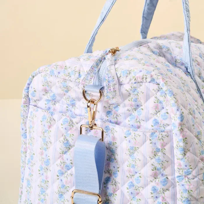 On-The-Go Quilted Weekender Bag - Greige Goods