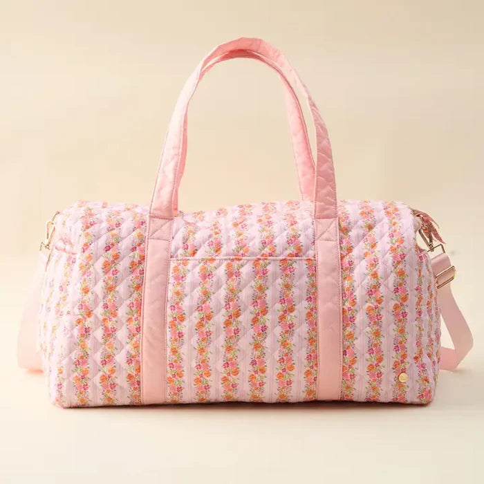 On-The-Go Quilted Weekender Bag - Greige Goods