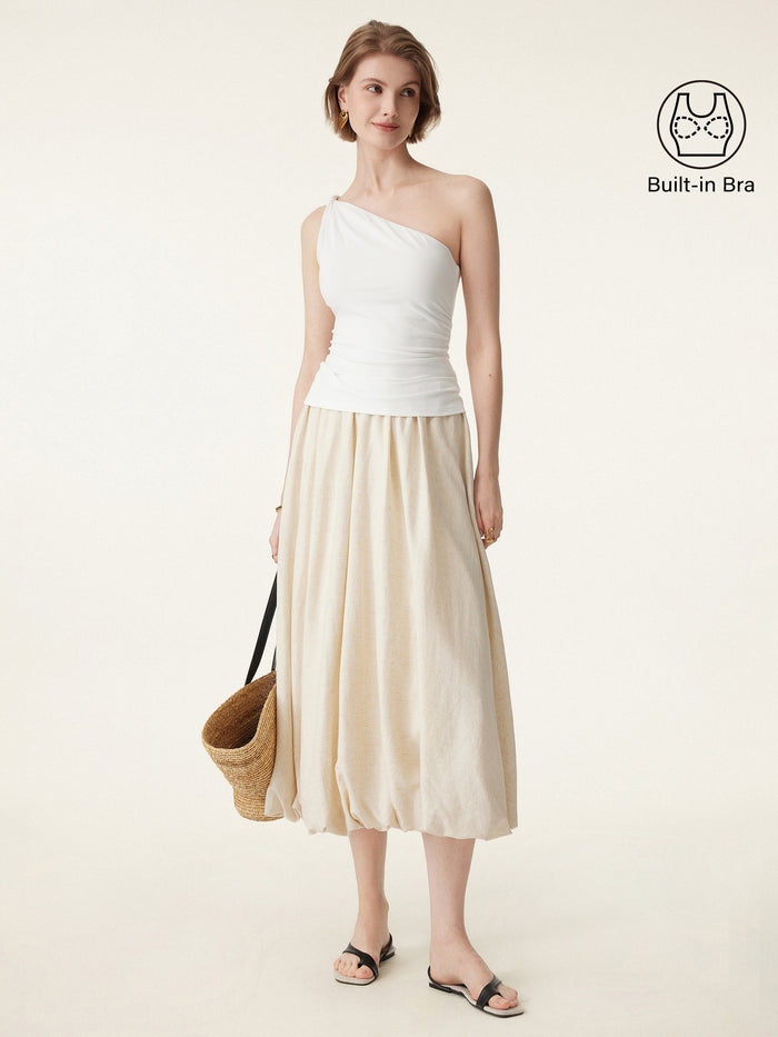OGLmove One Shoulder Twisted Bra Tank
