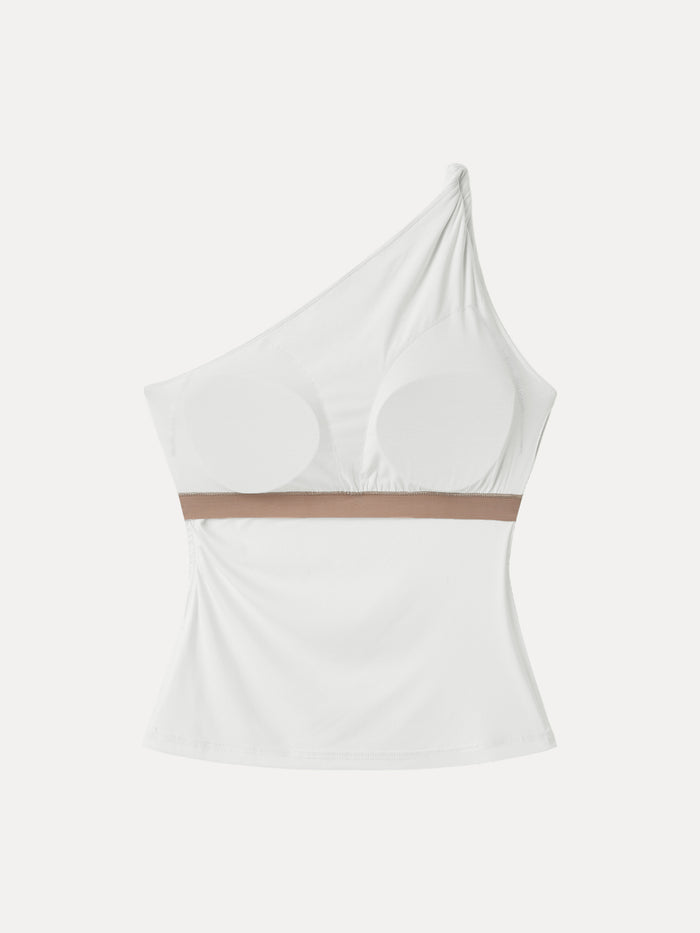OGLmove One Shoulder Twisted Bra Tank
