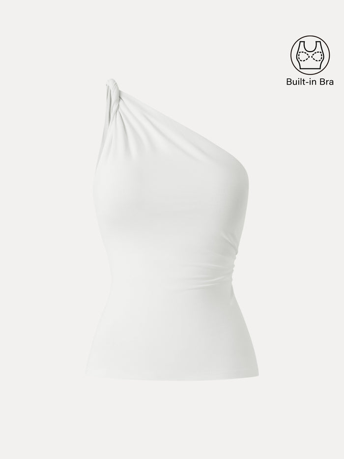 OGLmove One Shoulder Twisted Bra Tank