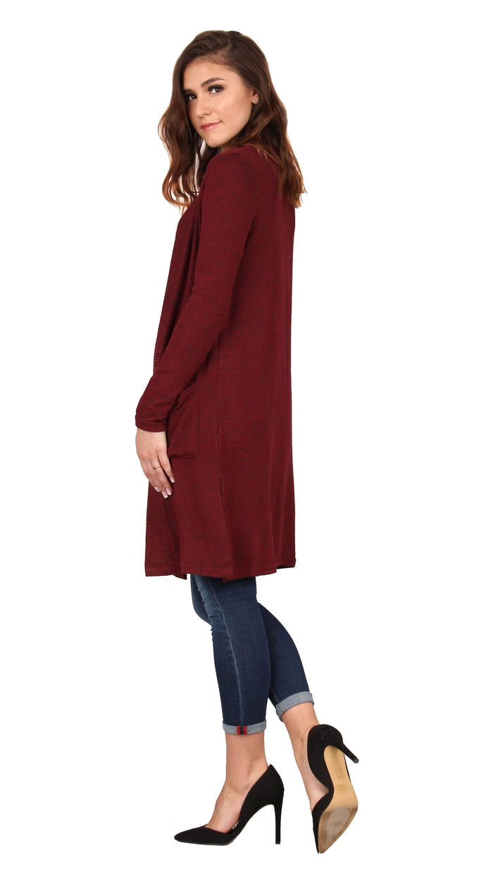 Open Front Cardigan