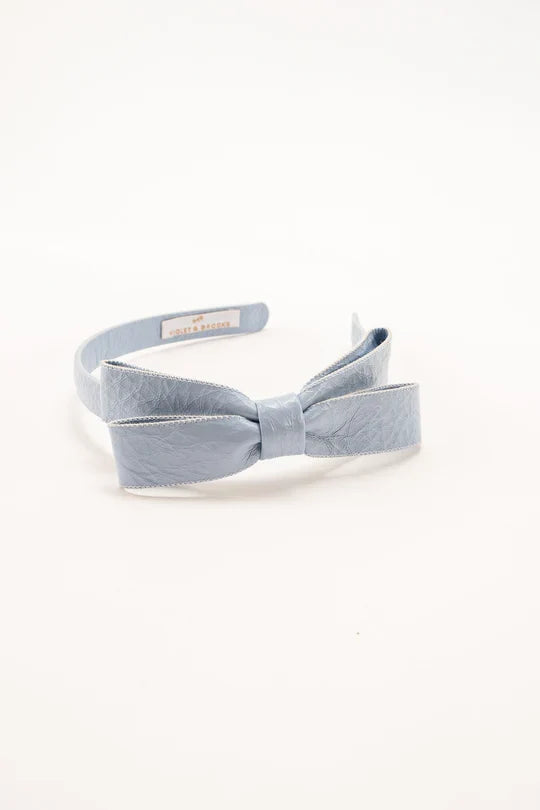 Paige Bow Headband - Greige Goods