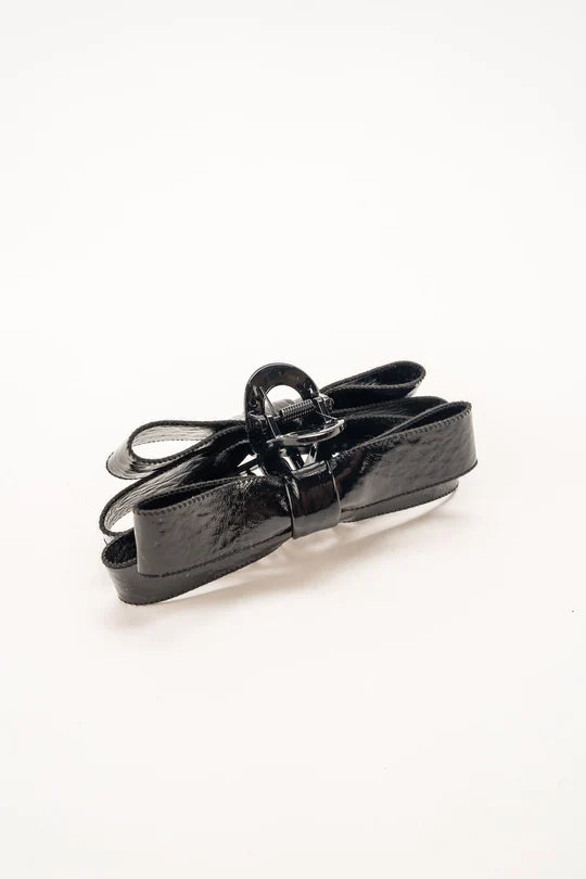 Paige Hair Bow Claw - Greige Goods