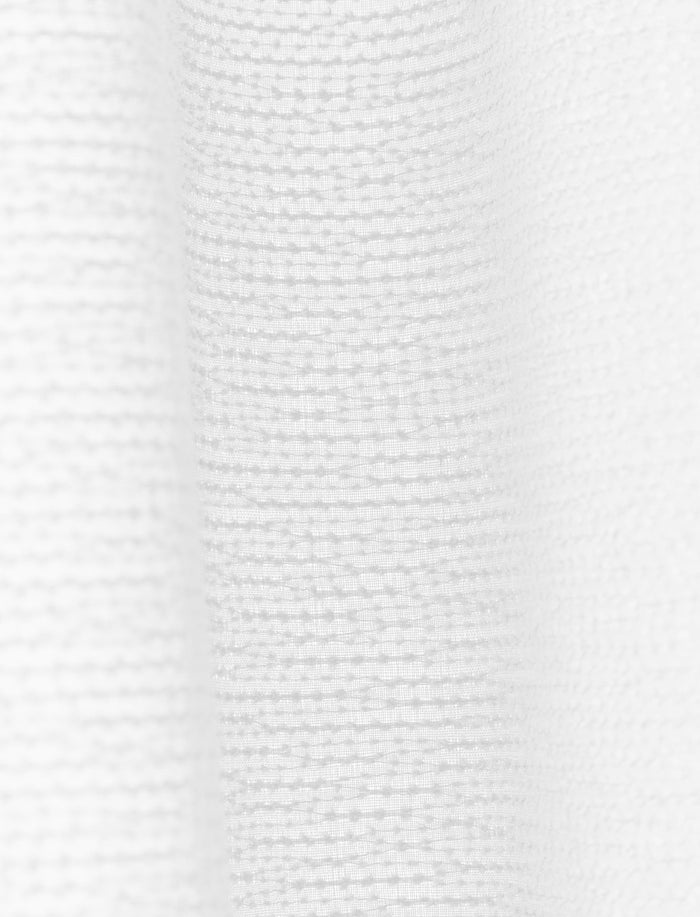 Panneau de rideau en tulle texturé