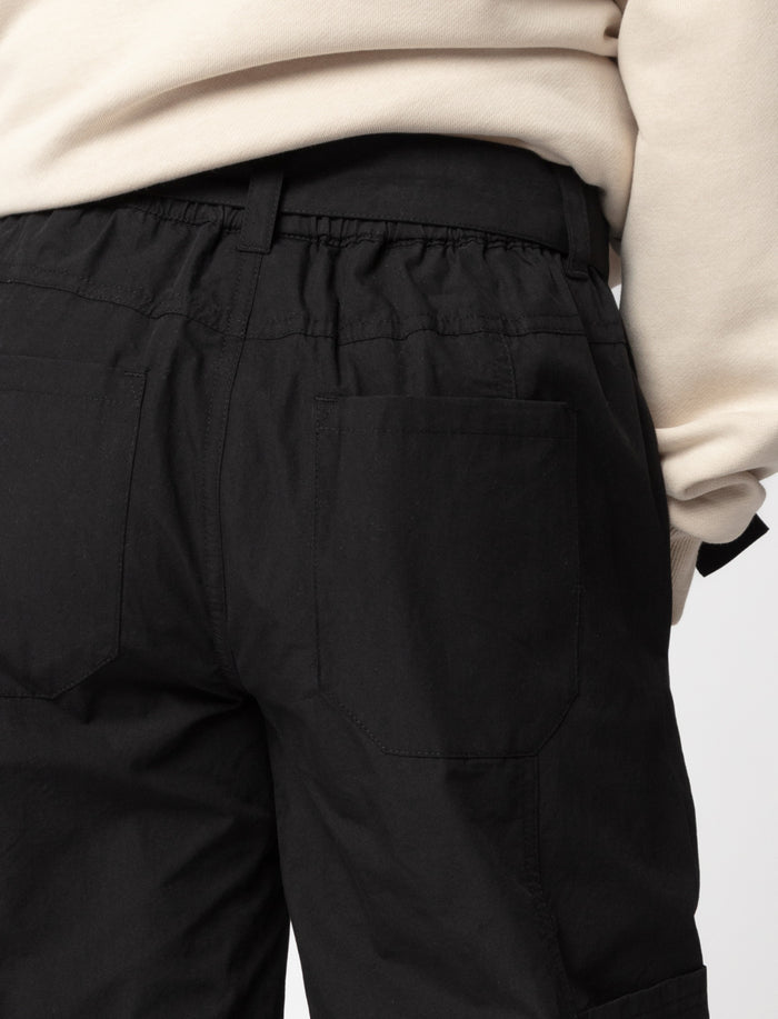 Pantalon cargo à jambe large