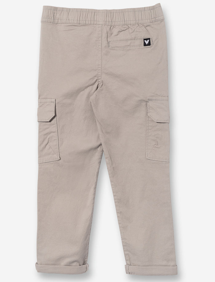 Pantalon cargo à taille élastique