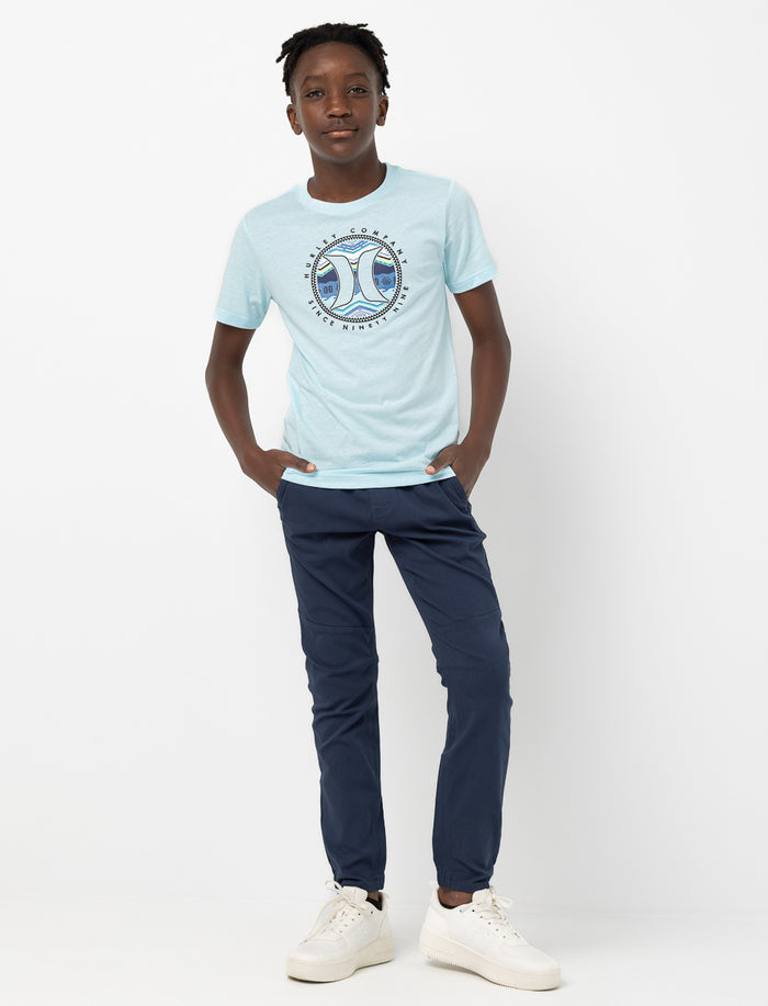 Pantalon chino ajusté