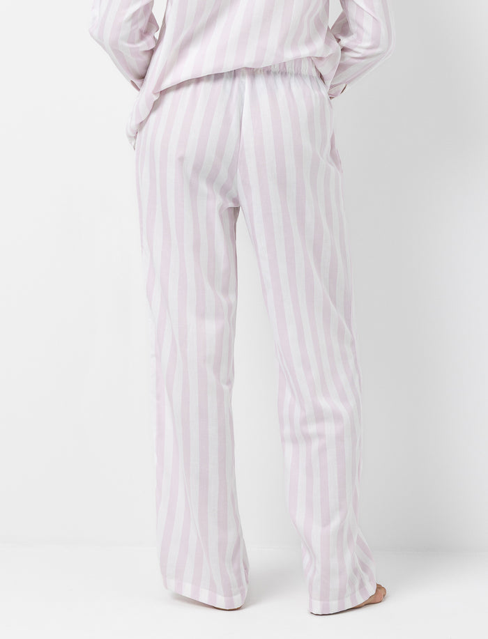 Pantalon de nuit ample rayé