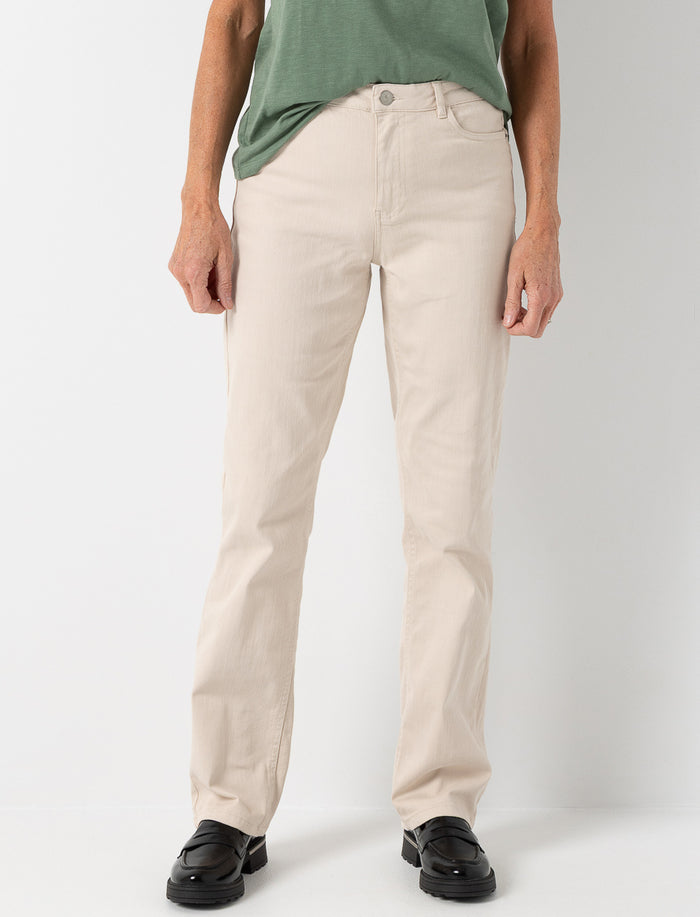 Pantalon jambes droites uni