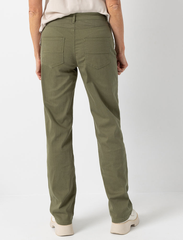 Pantalon jambes droites uni