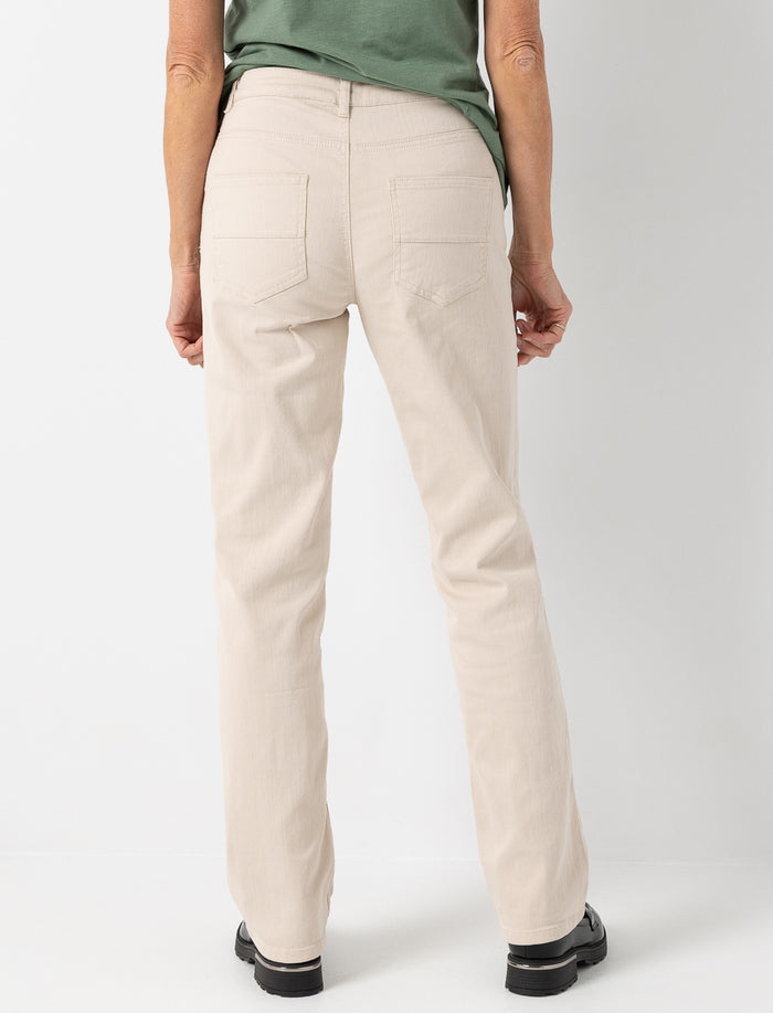 Pantalon jambes droites uni