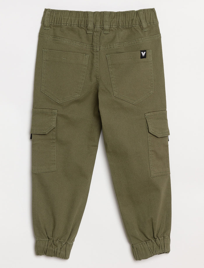 Pantalon jogger à poche cargo