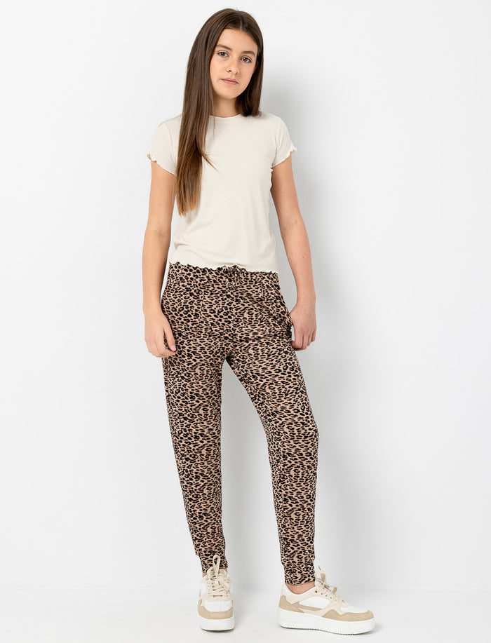 Pantalon jogger à taille élastique