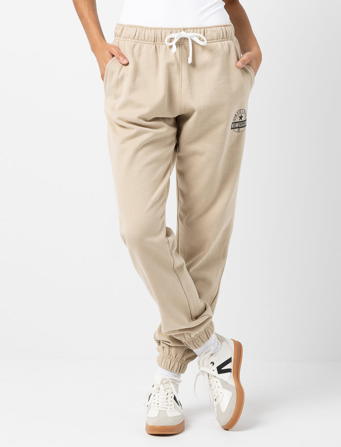 Pantalon ouaté imprimé à taille élastique