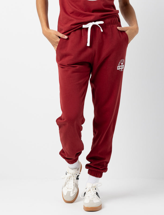 Pantalon ouaté imprimé à taille élastique