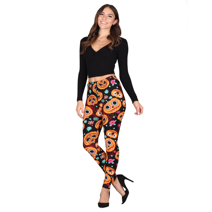 Plus Size Halloween Super Soft Leggings