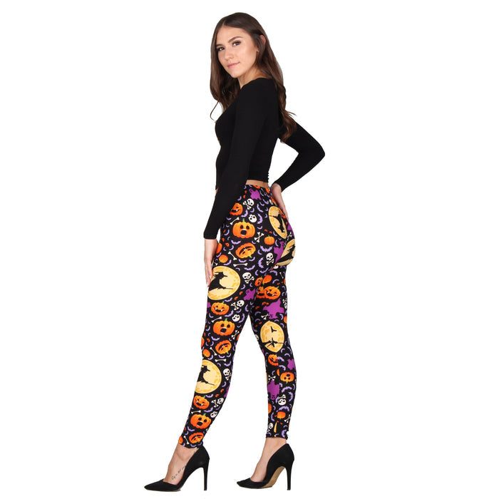 Plus Size Halloween Super Soft Leggings