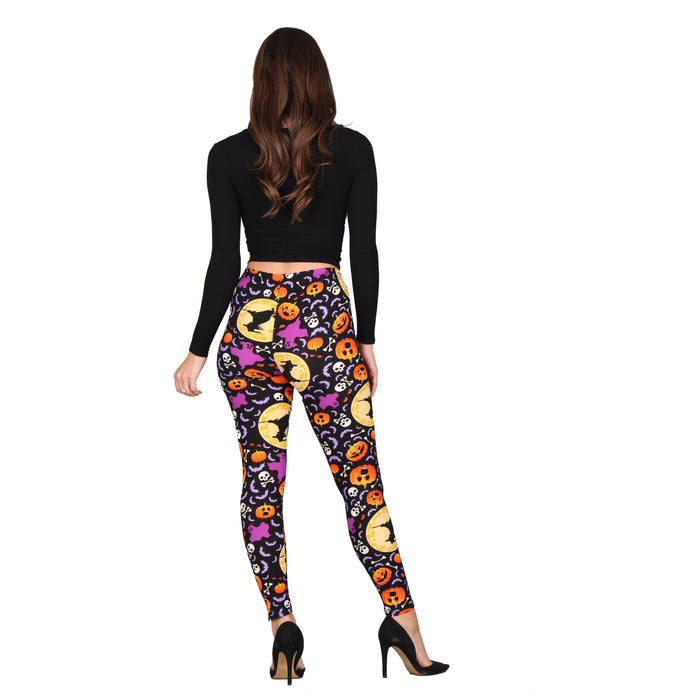 Plus Size Halloween Super Soft Leggings