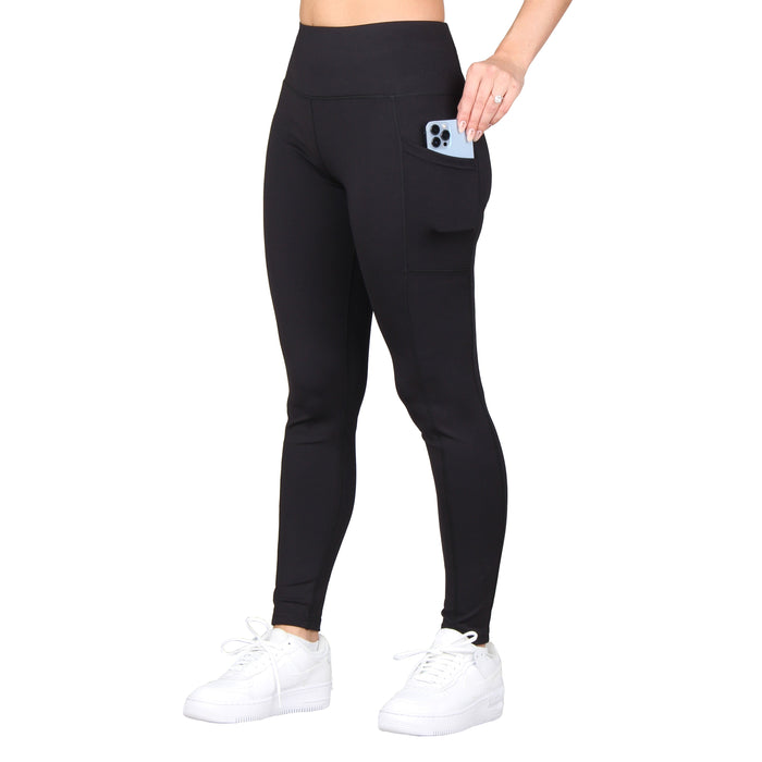 Plus Size High-Rise Back Pocket Active Leggings