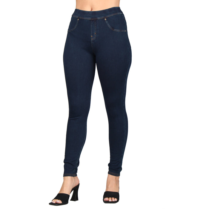 Indigo Blue With Gold Stitching / 2XL-3XL